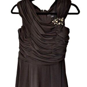 Elegant Evening Black Dress size 8